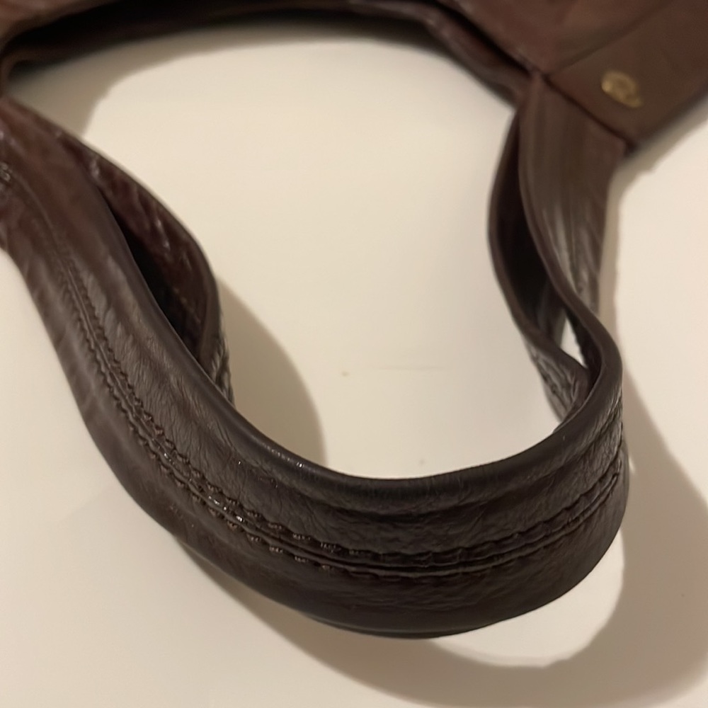 HOBO Brown Leather Tote Bag - Picture 6 of 10